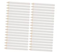 Beaupretty 50pcs Self-adhesive Wax Pencil Rhinestone Picker Tools for Precise Crystal Placement Nail Jewels Pen for DIY Nail Art and Fabric Marking Compact Lightweight White Dotting Pen
