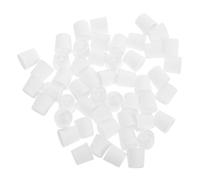 Beaupretty 50Pcs Self Sealing Toothpaste Caps Leakproof Plastic Toothpaste Lids for Travel No Mess Stylish Design Durable Tight Seal Essential Toothpaste Supplies for Home