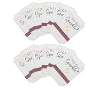 Beaupretty 50pcs Wedding DIY Tags Wedding Handmade Tags White Paper Vintage Romantic Elegant Multifunctional Design Built-in Match-Striker Crafts Holiday Hang for Presents