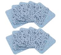Beaupretty 540pcs Nail Wipes Cotton Pads for Nail Polish Remover Gel Polish Cleanser Wiping Pads with Glue Bottle Nozzle for Eyelash Extension and Manicure Travel Supplies Sky-Blue