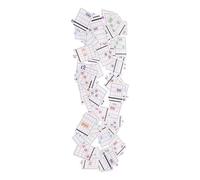 Beaupretty 57pcs Guitar Chord Chart Cards Chord Music Guide Beginner Music Poster Portable Guide for Easy Guitar Learning Practice