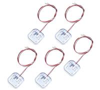 Beaupretty 5pcs 50kg Human Scale Load Weighing Sensor Half-bridge Resistance Sensor with Cell Body for Digital Body Weight Scales Random Color