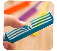 Beaupretty 5pcs Anti-static Long Handle Plastic Tail Hair Combs Multi-color Styling Brushes for Hairdressing and Home Use for Detangling Sectioning and Perming