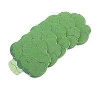 Beaupretty 5pcs Cartoon Broccoli Bath Sponge Gentle Exfoliating Pulp Body Scrubber for Sensitive Skin Quick Tool for Home Travel