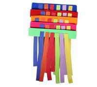 Beaupretty 5pcs Catch Tail Game Belts Outdoor Activity Equipment for Carnival Parties Family Gatherings Enhances Motor Skills Social Interaction Lightweight for