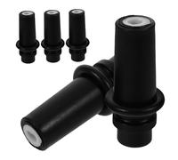 Beaupretty 5pcs Cello Endpin Holder Black Sleeves Slip Durable Tail Pin Covers Floor Protectors for Practice and Performance Compatible with Cello Models