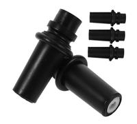 Beaupretty 5pcs Cello Endpin Stopper Anti-slip Tail Pin Covers Floor Protector Instrument Accessories for Stable Grip and Scratch Prevention Black Sleeves