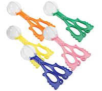 Beaupretty 5pcs Colorful Insect Catcher Scooper Scissors with Clamp Function Eco Friendly Outdoor Bug Tongs for Safe Exploration and Educational Play Portable Insect Collector for Boys