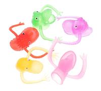 Beaupretty 5pcs Dinosaur Finger Puppets Soft Animal Finger for Adults Versatile Decorations and Party Favors for Birthdays Halloween Classroom Prizes