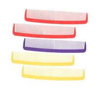 Beaupretty 5pcs Durable Plastic Prank Combs for Halloween Carnival and Cosplay Events Eye Catching Comedy Props Red Yellow and Purple