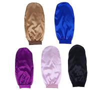 Beaupretty 5Pcs Elastic Satin Sleeping Cap for Women Long Wide Brimmed Bonnet Hair Protection for Curly Hair Comfortable Nightwear