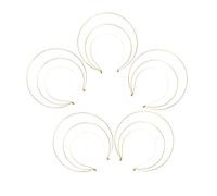 Beaupretty 5pcs Elegant Goddess Crown Headband with Three Layer Metal Design Sturdy Iron Material Comfortable Fit for Womens Cosplay Renaissance Party and Formal Hairstyle Accessories