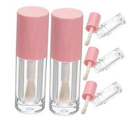 Beaupretty 5pcs Empty Lip Gloss Tube Refillable Lip Balm and Oil Containers Cosmetic Bottles for Products and Travel