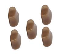 Beaupretty 5pcs Flute Rubber Bricks Mute Pads Flute Fittings Accessories for Body and Head Joint Silent Replacement Parts Portable Woodwind Supplies