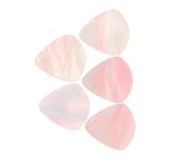 Beaupretty 5pcs Guitar Picks Heart Shape Artistic Resin Plectrum for Electric Guitar String Instrument Accessories for Stage Shows Practice