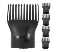 Beaupretty 5pcs Hair Dryer Comb Attachment Detangling Nozzle for Polished Hair Styling High-temperature Resistant for Quick Drying and Straightening