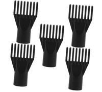 Beaupretty 5pcs Hair Dryer Comb Nozzle Attachment High Temperature Resistant Material for Pet Hair Drying Reusable Blow Flat Nozzle for for Efficient Grooming and Styling