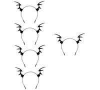 Beaupretty 5pcs Halloween Devil Horn Headbands for Women and Girls Adorable Cosplay Headdress for Festivals and Costume Parties Unique Hair Props Fun Halloween