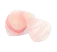 Beaupretty 5pcs Heart-shaped Resin Guitar Picks Unique Ukulele Plectrum for Stage Performance Acoustic Bass Practice