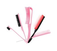 Beaupretty 5pcs Home Hair Styling Comb Set Scalp Hair Detangler Comb Kit for Men and for Salon Use Teasing Brush