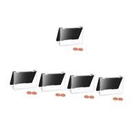 Beaupretty 5pcs Makeup Storage Magnetic Eyeshadow Palette Empty Palette Bottom Lid for Cosmetics