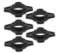 Beaupretty 5Pcs Microphone Ring Roll Slip Handheld Microphone Rings for Stage Ktv Bars Conference Room Use Easy Installation Protection