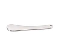 Beaupretty 5pcs Mini Makeup Spoon Metal Beauty Scoop for Skincare Silver Cream Facial Cream Stick