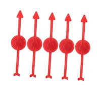 Beaupretty 5pcs Plastic Arrow Game Board Accessory Lightweight Game Pointer for DIY Rotating Activities Multipurpose Teaching Tool for Math Fun