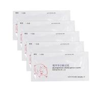 Beaupretty 5pcs Pregnancy Detection Strips Livestock Pregnancy Test Noninvasive Detection Simple Use White Plastic for Pig Breeding Management Diagnostics