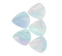 Beaupretty 5pcs Resin Guitar Picks in Heart-shaped Design for Electric and Acoustic Guitars These Thin Plectrums Are Made from Resin Material for Band Performances and Practice Sessions