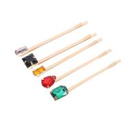 Beaupretty 5pcs Retro Drill Hair Clips Short Barrettes Bobby Pin Hair for Ladies and Girls Mixed Style