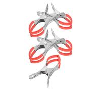 Beaupretty 5pcs Saxophone Indentation Clip Red Large Wind Instrument Repair Tools for Clarinet Flute Woodwind Maintenance Enhancing Sound Quality Portable and User-friendly for Musicians