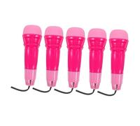 Beaupretty 5Pcs Simulated Echo Microphones for Educational Singing Music Learning Instruments Enhances Speech Development Imagination for Aspiring Young Singers Random Color