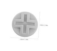 Beaupretty 5Pcs Slide Screw Caps Plastic Fixing Caps for ’S Slide Screws Replacement Accessories 1.5Cm Inner Diameter Grey Nut for Playground Equipment