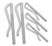 Beaupretty 5pcs Spring-Loaded Money Clips for Wallets Metal Replacement Bars with Secure Grip for Bifold Credit Card Holders Easy Installation Non-Deformation Wallet Accessories for Men