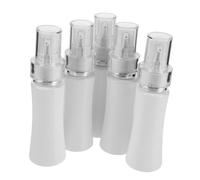 Beaupretty 5pcs Travel Lotion Dispensing Bottles with Leakproof Pump Cap Portable Waist Designed Containers for Shampoo Moisturizer Shower Gel Compact Refillable Toiletries