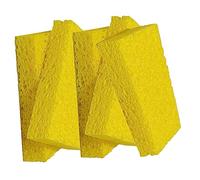 Beaupretty 5pcs Wood Pulp Cellulose Sponge Cloths Kitchen Cleaning Dishcloth for Dish Washing up Multipack