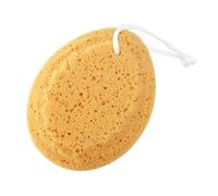 Beaupretty 5PCS Yellow Honeycomb Bath Sponge Soft Body Cleansing Shower Balls with Strap for Gentle Exfoliation and Moisturizing Skin Care
