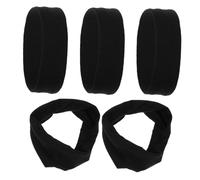 Beaupretty 5pcs Youth Sports Headbands Set Breathable Elastic Sweatbands for Boys Comfortable Absorbent for Football Soccer Baseball for Active