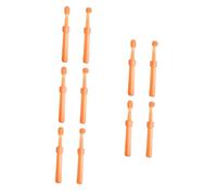 Beaupretty 5sets Silicone Toothbrush Set for Newborns and Gentle Brushing Experience with Soft Silicone Bristles Includes Tongue Cleaner and Storage Box Safe Oral Care for Boy Girl 2pcs*5