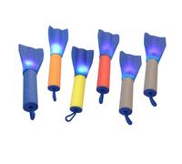 Beaupretty 6 Pcs Finger Rockets Fun Tricky for Parties Flashing Launchers Enhances Motor Skills Imagination for Parent Play Random Color