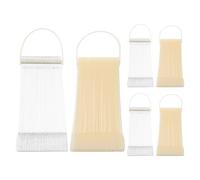 Beaupretty 6 Sets Nail Chart Fan-shaped Nail Sample Tips Natural and Colors Essentials for Salon Display