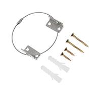 Beaupretty 6 Sets Tip Furniture Anchors Metal Wall Connectors for Babyproofing Thickened Brackets Secure Top Heavy Cabinets and Sturdy Safety Fixing Hardware for Home