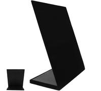 Beaupretty 60 Holes L-shaped Ear Studs Holder Earring Display Rack Black Lint Sponge Material Simple Stylish Design Large Capacity Not Easy to Deform Can Be Placed on Counter for Commercial