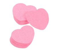 Beaupretty 60pcs Compressed Makeup Removing Facial Sponges Natural Wood Pulp Cotton Pads for Exfoliating and Cleansing Travel Friendly and Space Saving Skin Care