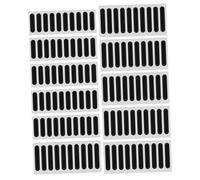 Beaupretty 60pcs Phone Speaker Dustproof Mesh Net Adhesive Stickers Black Long Short for Speaker Covers Lightweight Portable Phone Accessories From Dirt and Debris