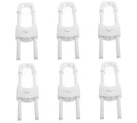 Beaupretty 6pcs Boy Girl Safety Door Locks Cabinet Locks U Shape for Kitchen Cupboard Plastic Boy Girl Safety for Home Use