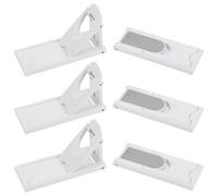 Beaupretty 6pcs Boy Girl Safety Locks for Sliding Doors Window Stoppers Sliding Closet Door Boy Girl Lock Patio Security Latch