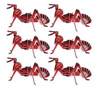 Beaupretty 6pcs Cardboard Craft Ant Models DIY Stem for Educational Insect Building Kit Preschool Science Experiment Animal Learning Gift