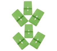 Beaupretty 6pcs Concealed Hinge Template Cabinet Door Hinge Limiter Plastic Green Jig for Furniture Assembly and Cabinet Hardware Installations